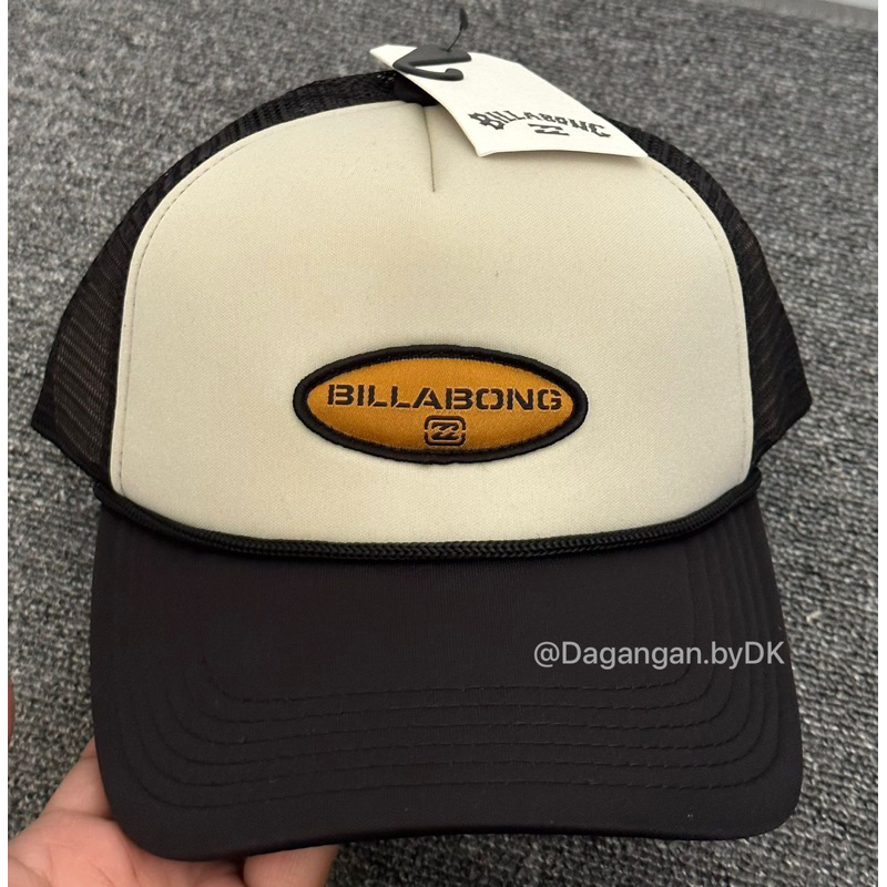Topi Billabong Central Logo Original 100% White (Limited)