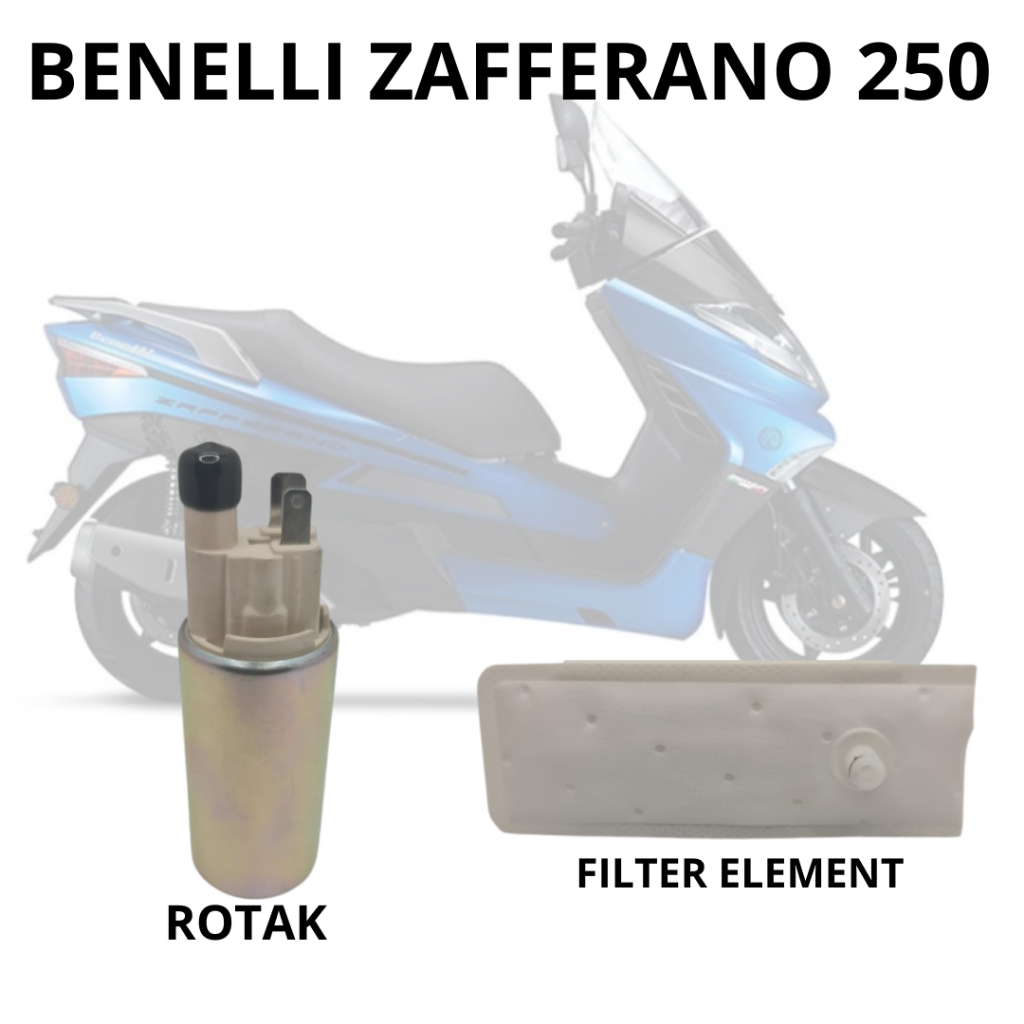 Rotak Dan Filter Bahan Bakar Benelli Zafferano 250cc