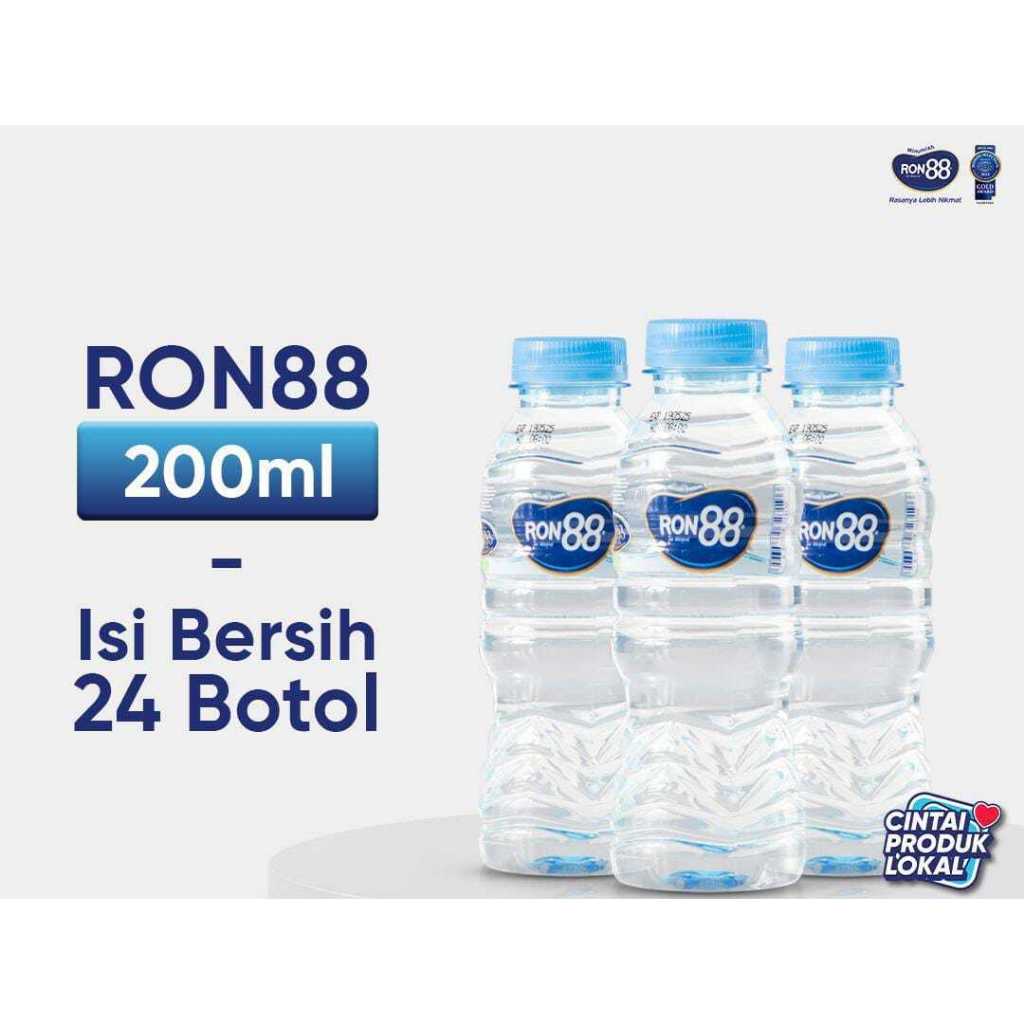 

Ron88 200 ML - 1 Dus isi 24 Botol