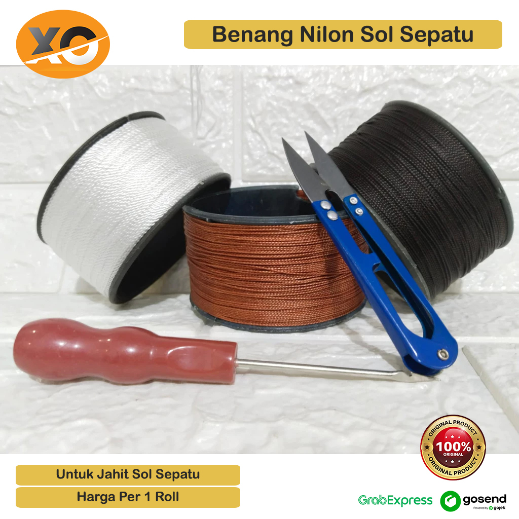 Benang Nilon Sol Sepatu Benang Jahit Kuat Dan Halus Benang Sol Sepatu Alat Jahit Sepatu Serbaguna Pe