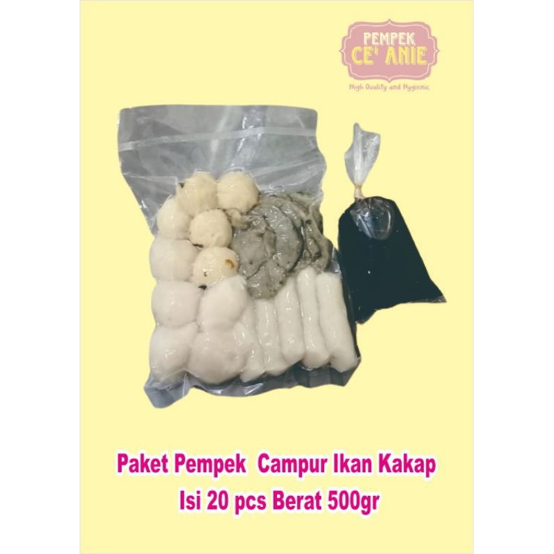 

Paket Pempek Campur isi 20 pcs