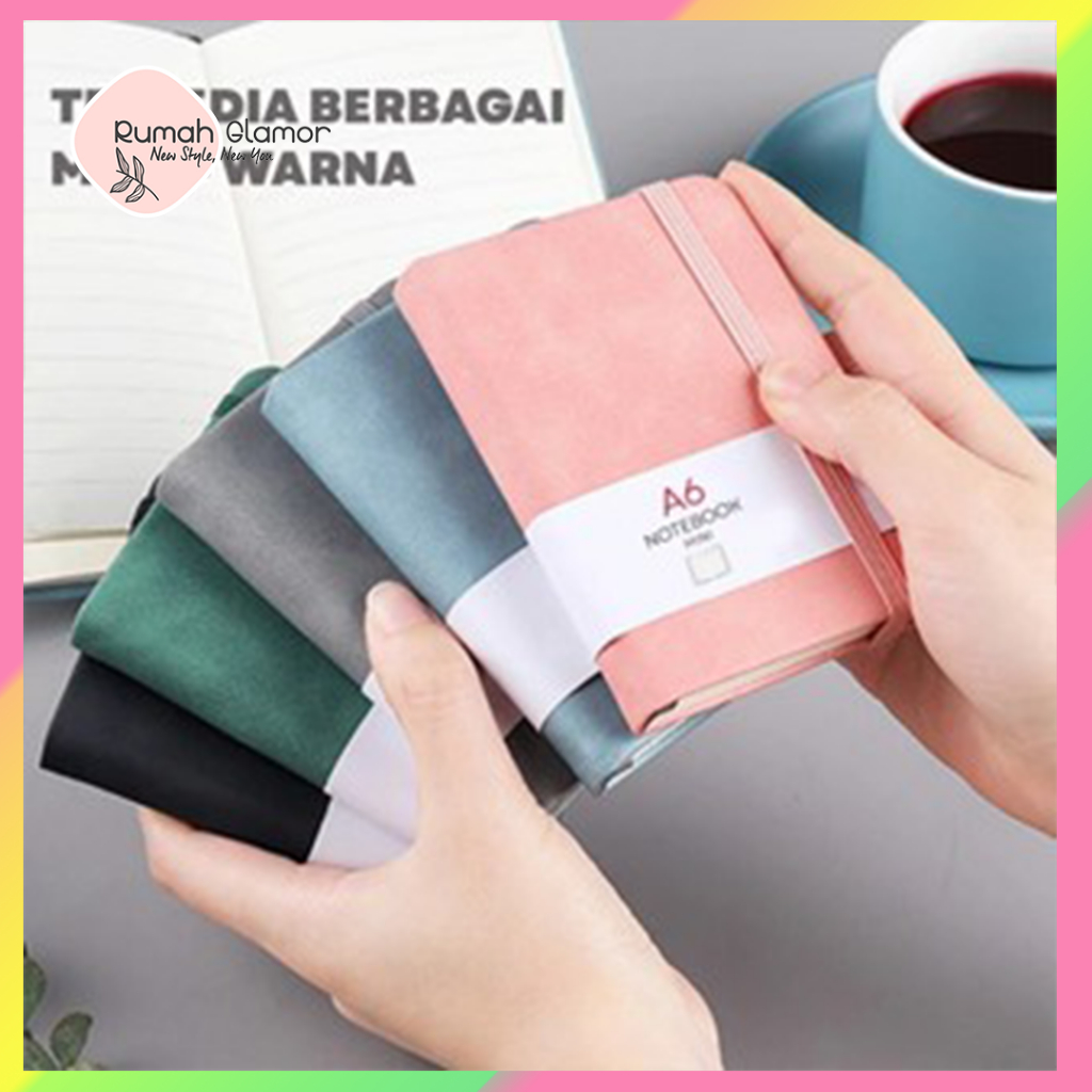 

Notebook A6 Buku Diary Aesthetic Buku Catatan Buku Notes Kecil Notebook Tali 100 Lembar Murah BISA COD LANGSUNG DIKIRIM
