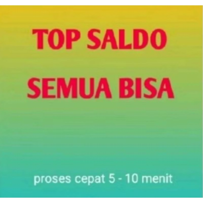 

STIKER SALDO BISA
