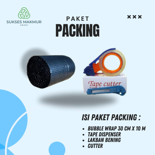 

BUBBLE WRAP MURAH BERBAGAI UKURAN PLUS ALAT PACKING MURAH