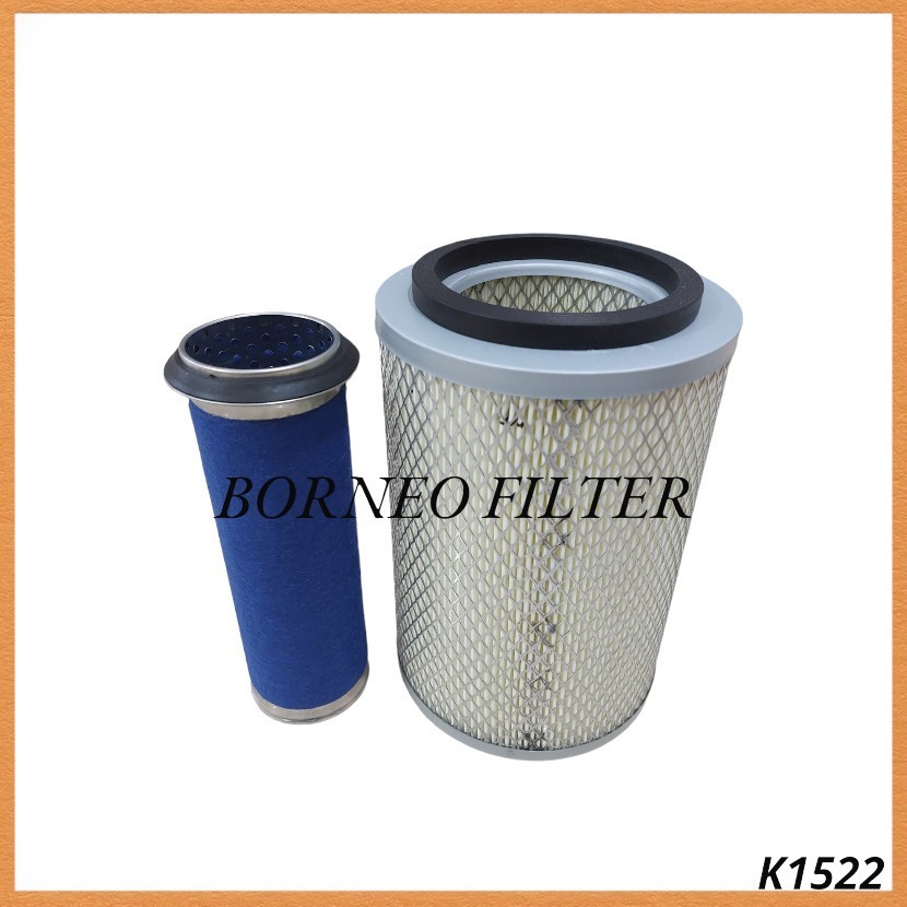 K1522 CH Outer + Inner Air Filter Udara Set KW1524 K14900D AF4327 AF1522 A-CU01524 ( K1522 + KA1038 