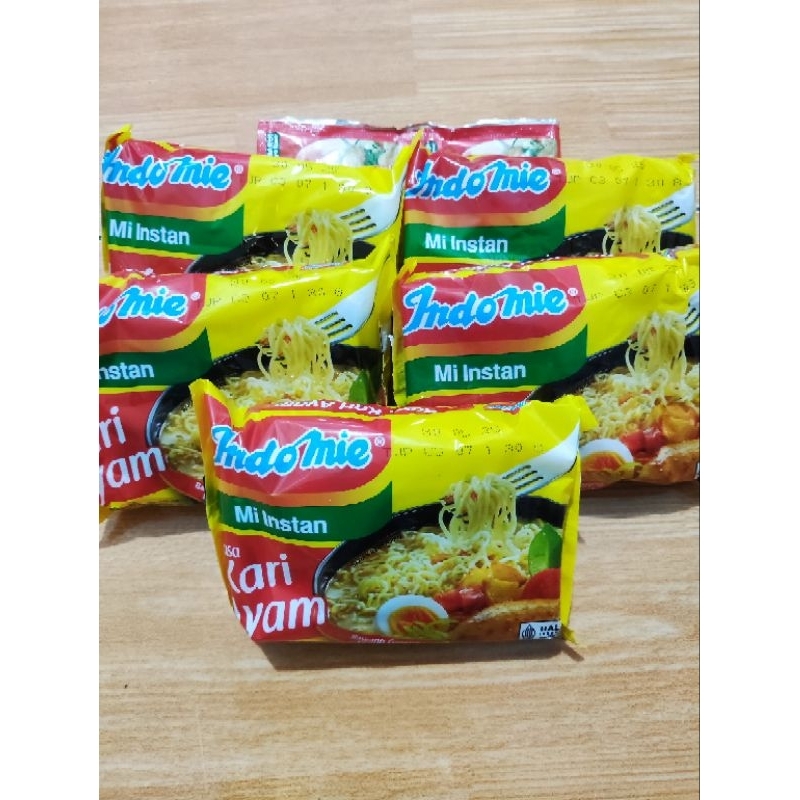

Indomie kari ayam 5 bunkus