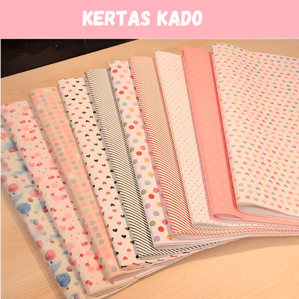 

Kertas Kado Untuk Hadiah + Pita