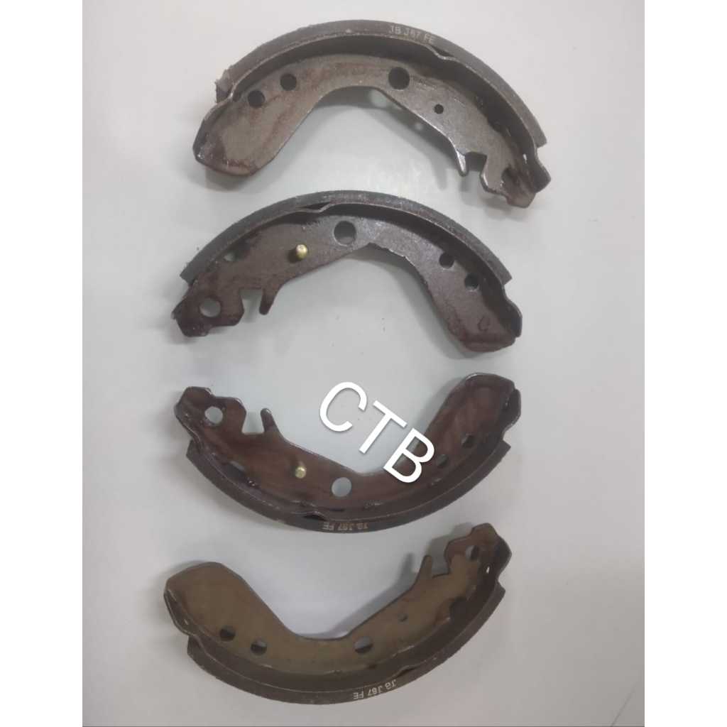 kampas rem belakang honda jazz idsi