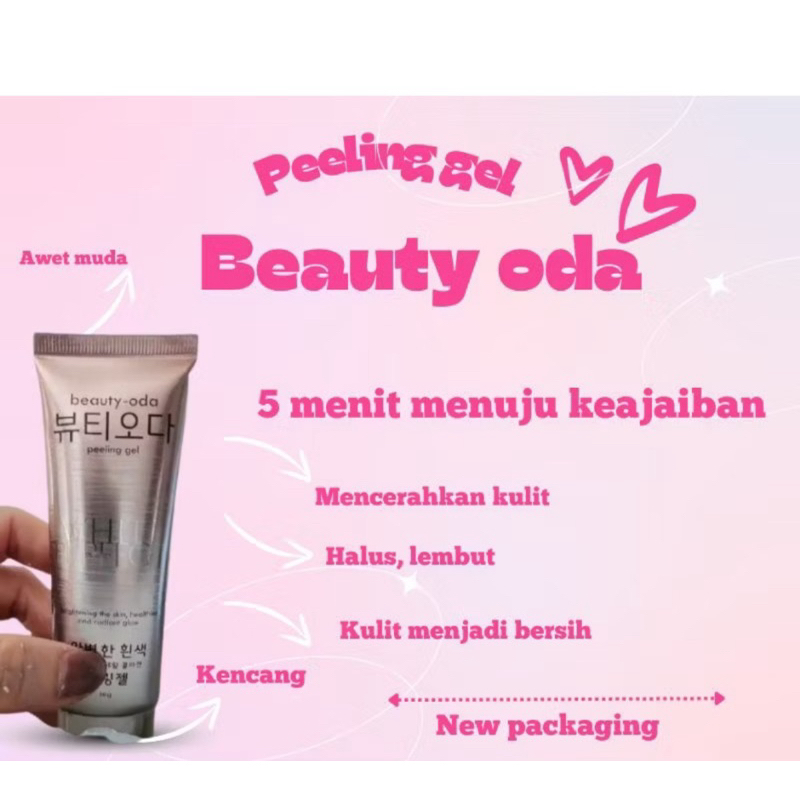 BEAUTY ODA PEELING GEL & SERUM DNA SALMON - 50Gram