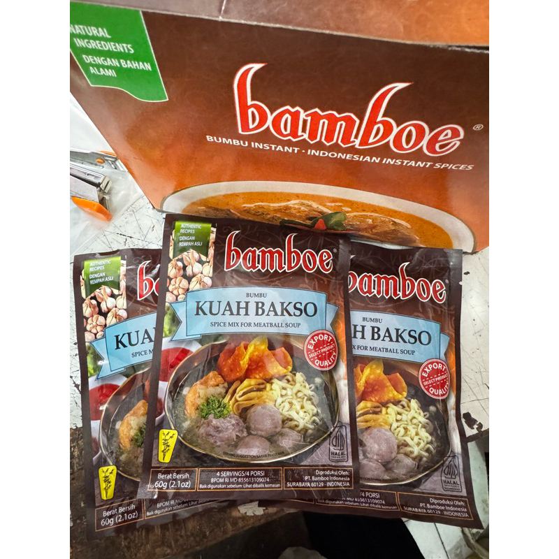 

BAMBOE KUAH BAKSO INSTANT