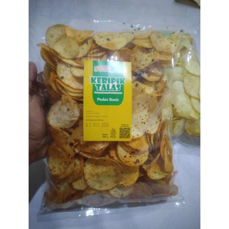 

Keripik Talas Pedas Basic 1 Kg