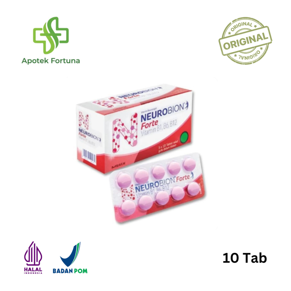 NEUROBION FORTE 1 STRIP / 10 TABLET