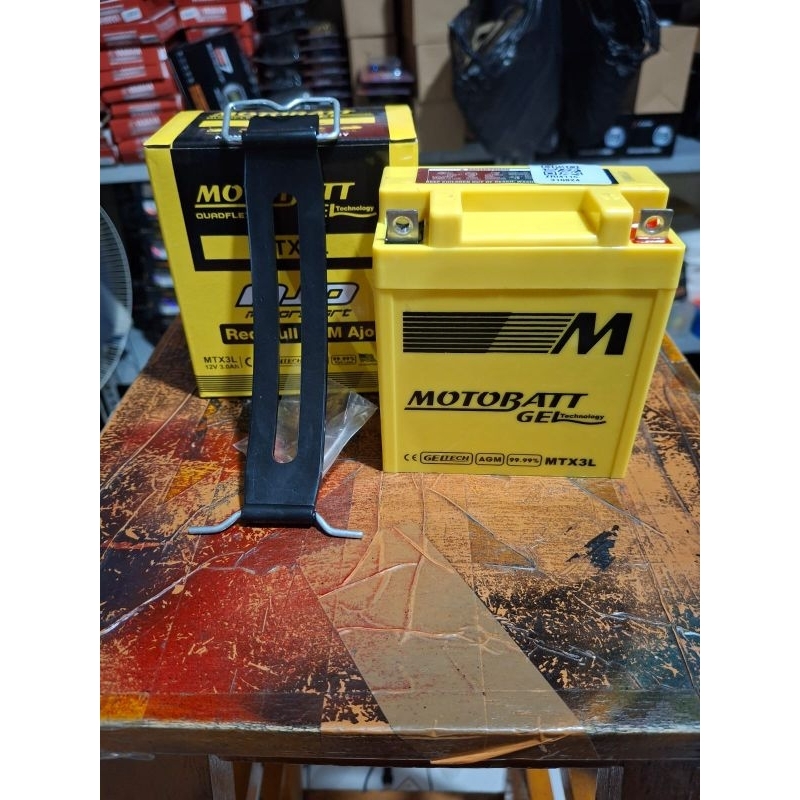 PAKET AKI KERING MOTOBAT SET TALI AKI 12V RX KING universall semua motor
