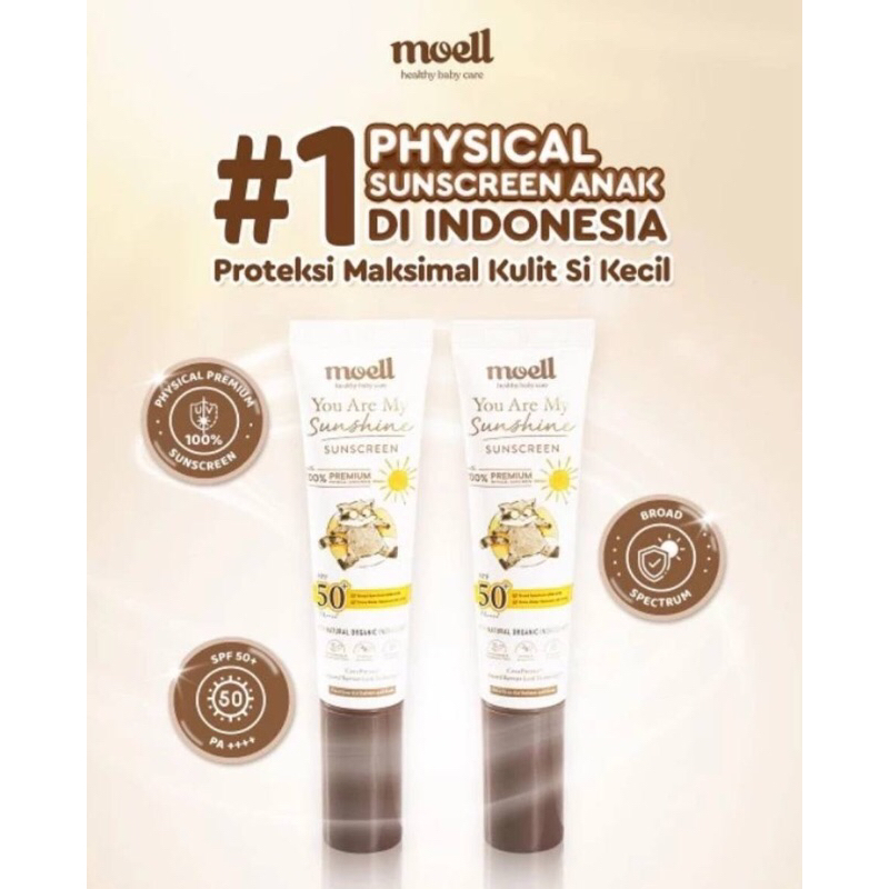 Moell Sunscreen / Sunscreen anak