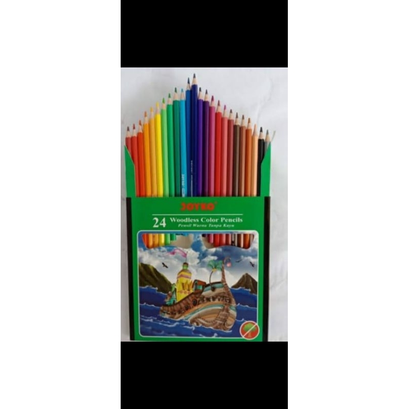 

Joyko Pensil Warna 24 pcs panjang