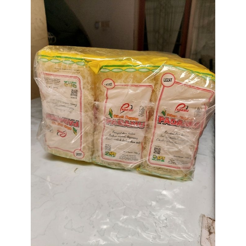 

Bihun Jagung Padamu Kuning 160 gram 1 bal (isi 24)