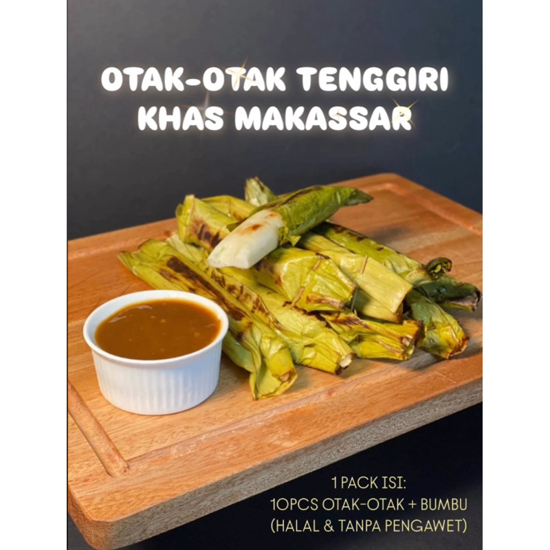 

OTAK-OTAK TENGGIRI ASLI MAKASSAR