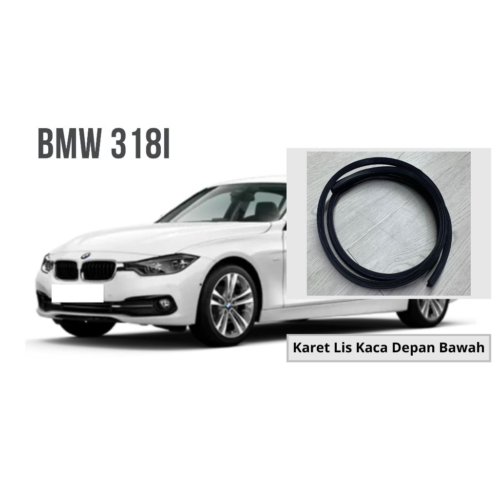 Karet Lis Kaca Depan Bawah Mobil BMW 3A8I