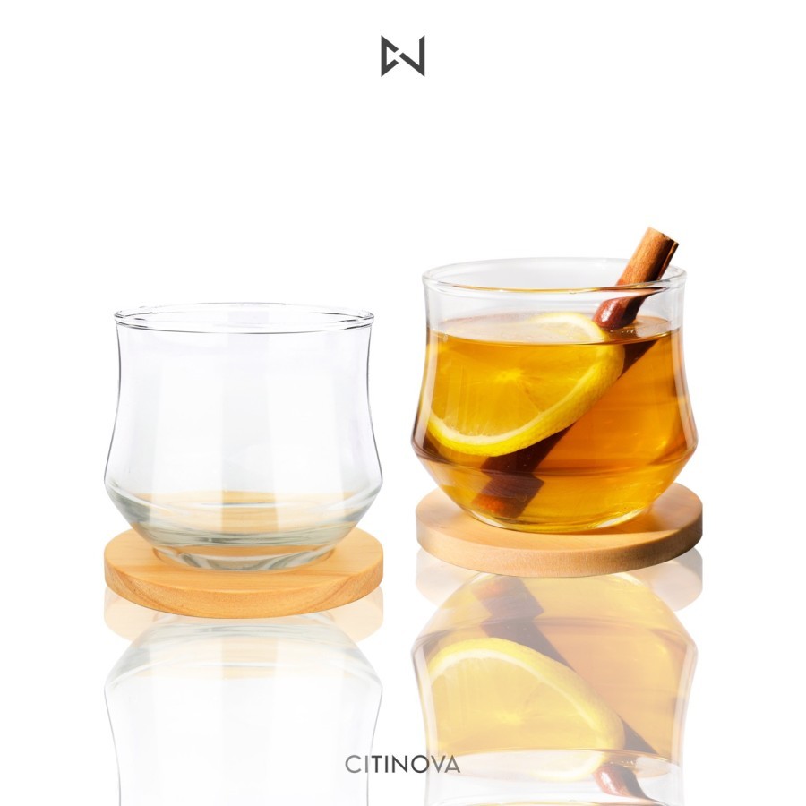 Gelas Ocha Citinova - Gelas Kaca Ocha - Gelas Kaca Matcha - Gelas Hampers - Gelas Hadiah - Cangkir S