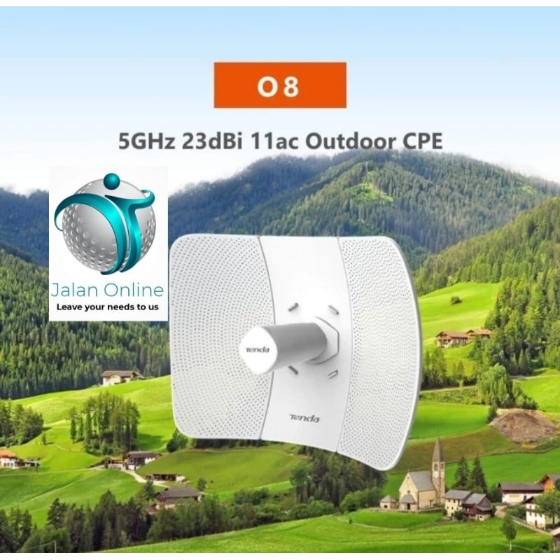 Tenda O8 AP 5Ghz CPE 08 11AC Router 23dBi Gigabit Outdoor WiFi