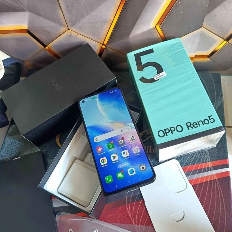 Oppo Reno 5 Ram 8/128 Ex Garansi Resmi Hp Second