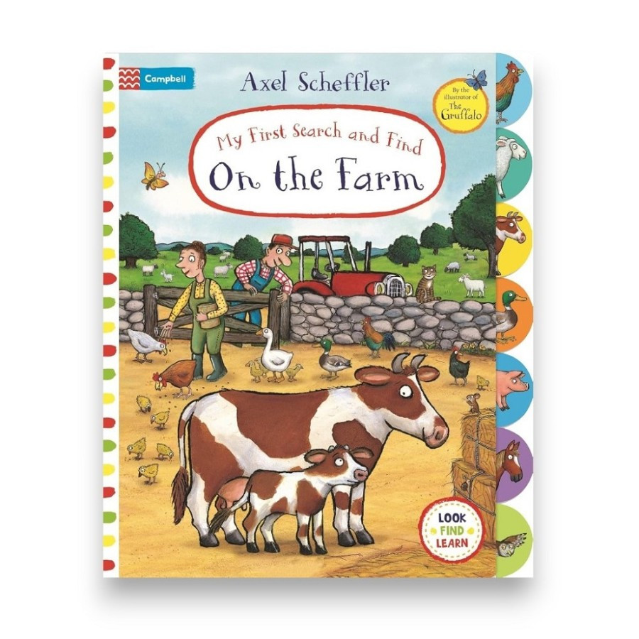 MY FIRST SEARCH & FIND ON THE FARM BY AXEL SCHEFFLER | 9781529056945