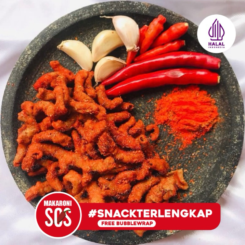 

250GR | 1/4KG USUS BALADO KRIPSUS VIRAL PEDAS BALADO MAKARONI SOS
