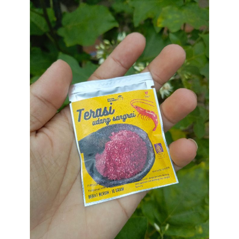 

TERASI SACHET 10 GRAM CARI SUPPLIER ISI 12 PCS
