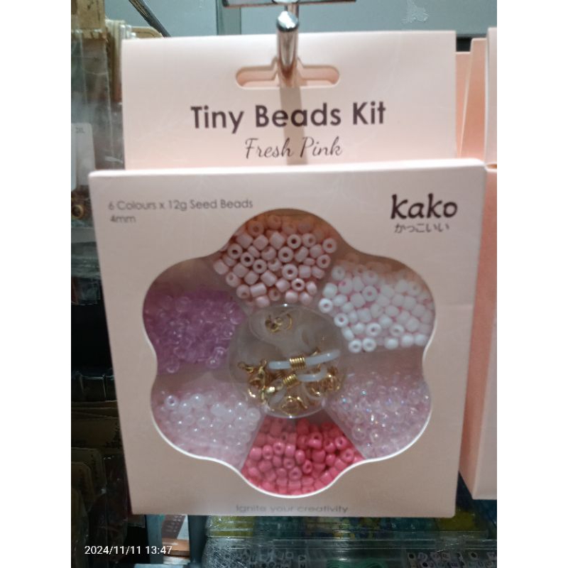 Kako (Tiny Beads Kit 6 colour x 12g seed Beads)