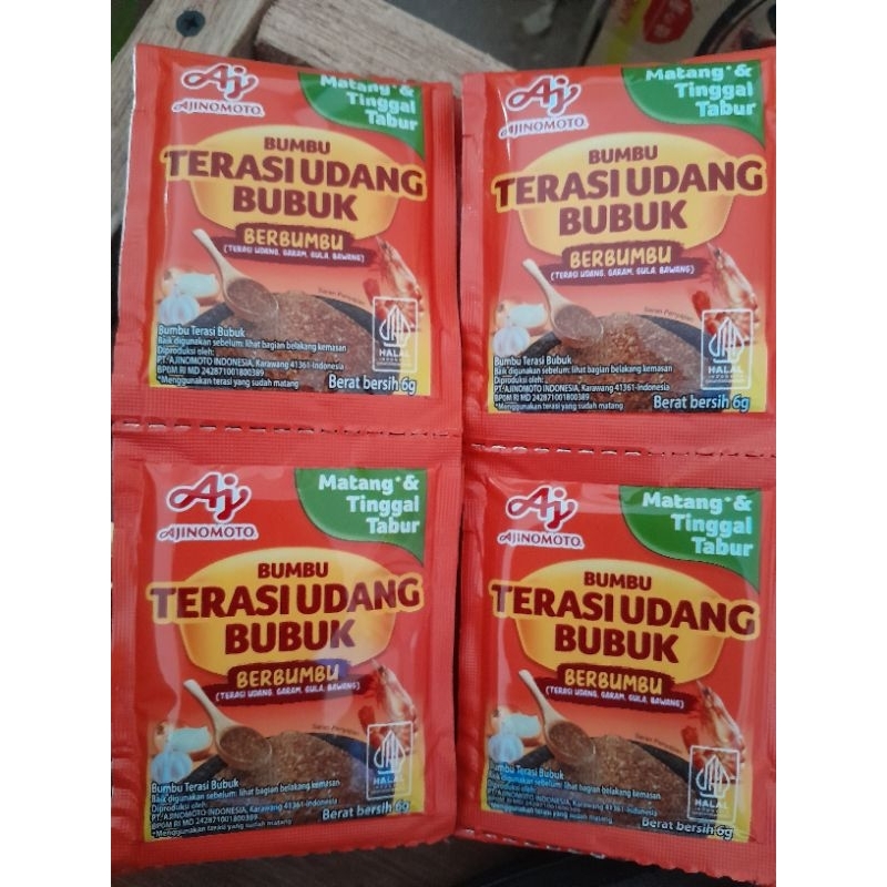 

AJINOMOTO TERASI UDANG