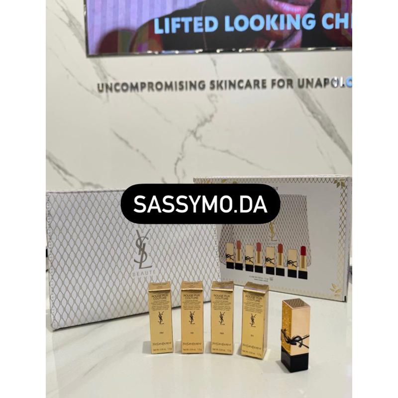 ysl lipstick 4 set