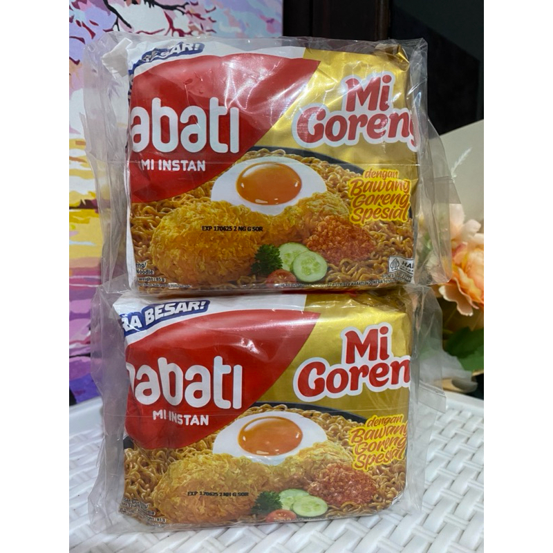 

Nabati Mie Goreng 1 pax isi 5 @85 gr