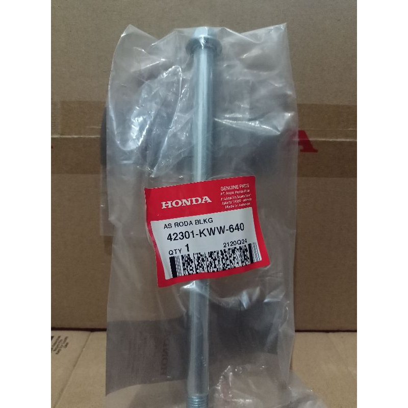 42301-KWW-640 As Roda Belakang Blade New Revo 110 Supra X 125 FI TROMOL. ORIGINAL AHM