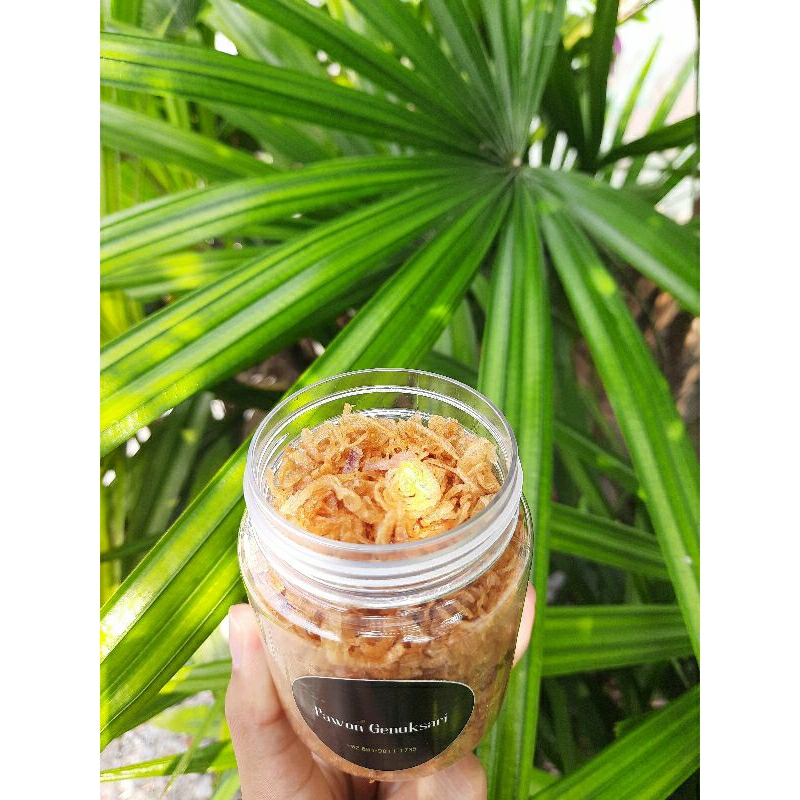 

Bawang Goreng Asli Tanpa Tepung
