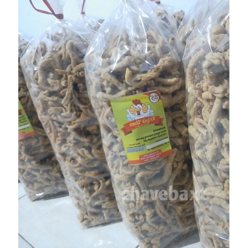 

keripik usus ayam premium 1kg/kripik usus ayam premium500gr/usus krispi 1kg