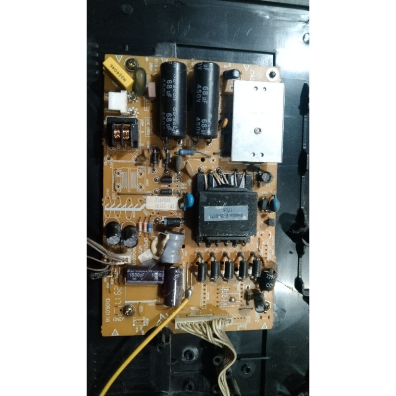 POWER SUPPLAY TV POLYTRON 32T7511 PSU 32T7511 32D710E 32T711 PSU POLYTRON 32IN KABEL TIGA CABANG