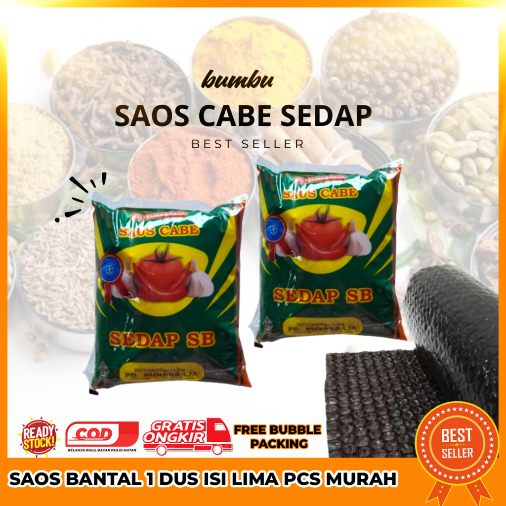 

saus per dus isi 5 pcs free bubble packing
