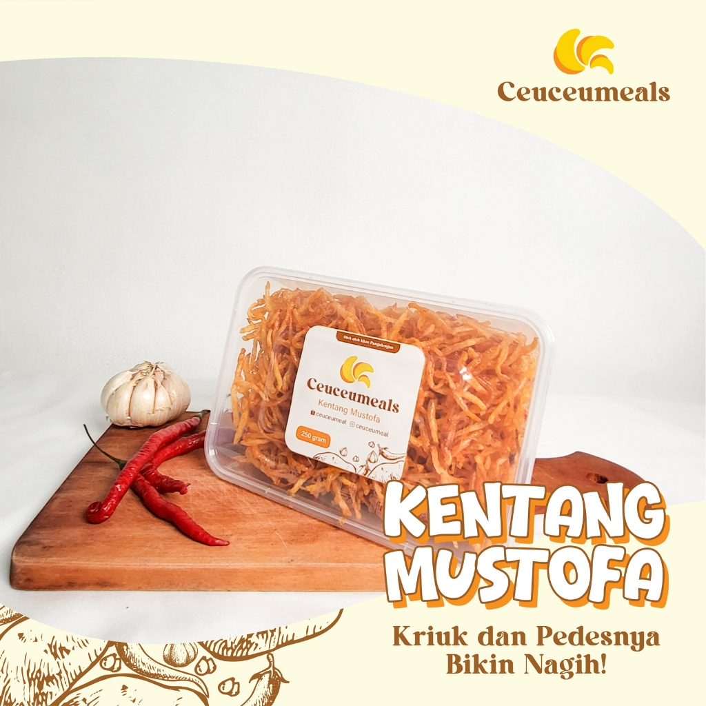 

CEUCEUMEALS KENTANG MUSTOFA 250GRAM | KEMASAN THINWALL