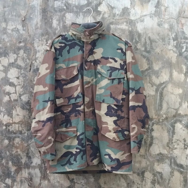 m65 field jacket Woodland us army