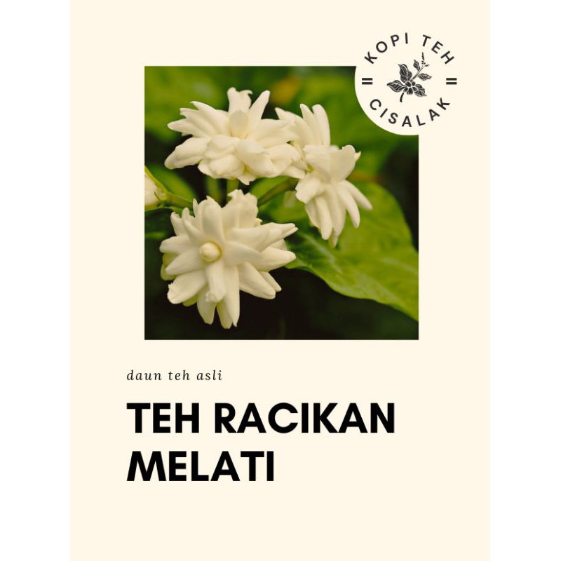 

Teh Racik Melati untuk 1 liter