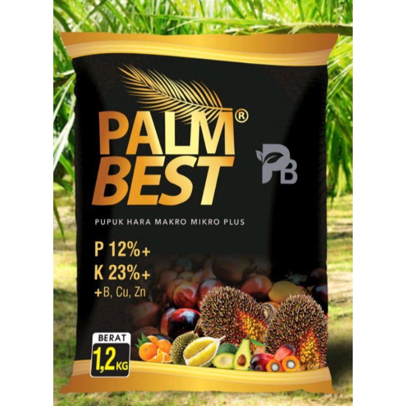 Palmbest Pupuk Sawit Makro Mikro Plus Pembenah Tanah