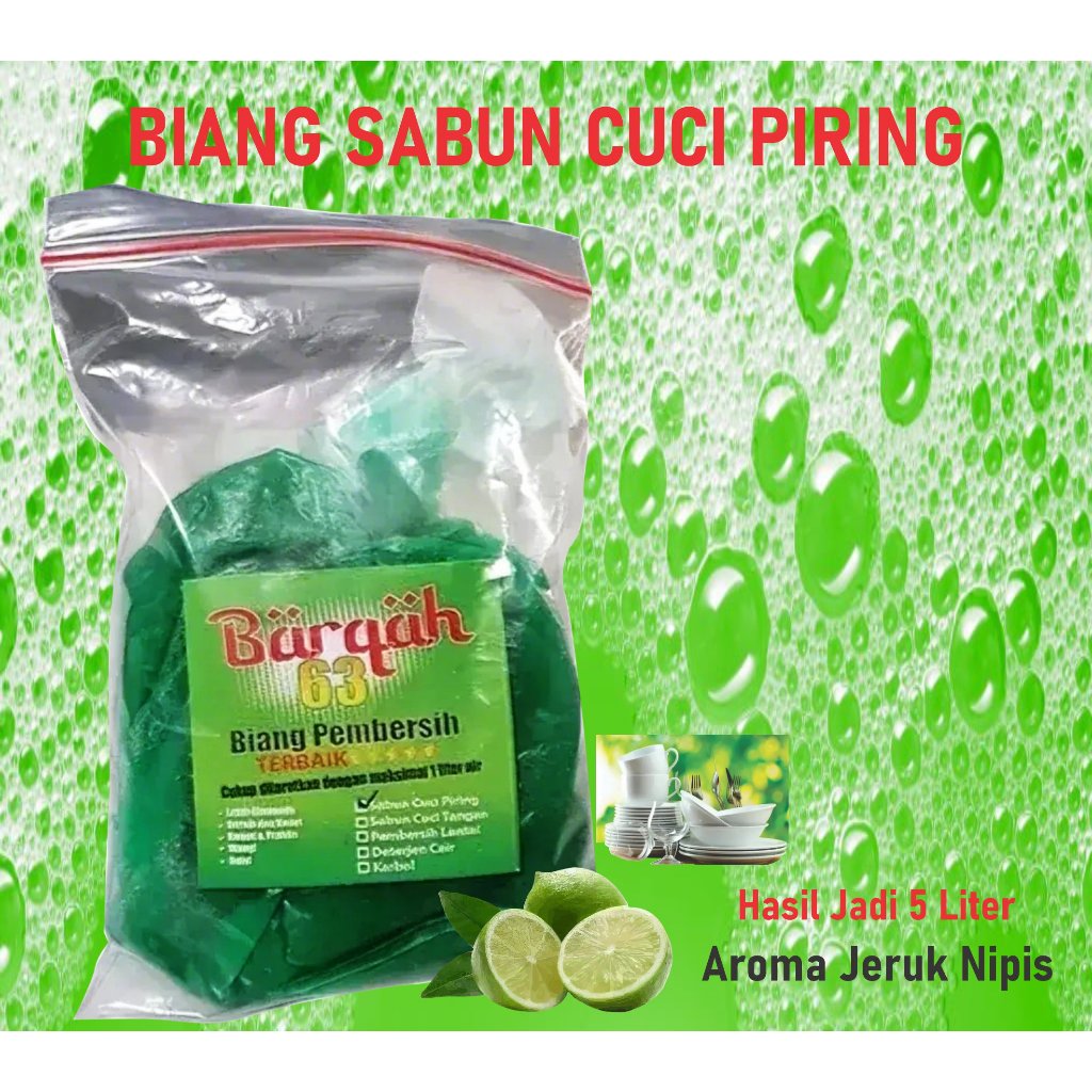BIANG SABUN CUCI PIRING untuk 5 Liter  - SABUN CUCI PIRING - REFILL - BIANG SABUN PEMBERSIH - SABUN 