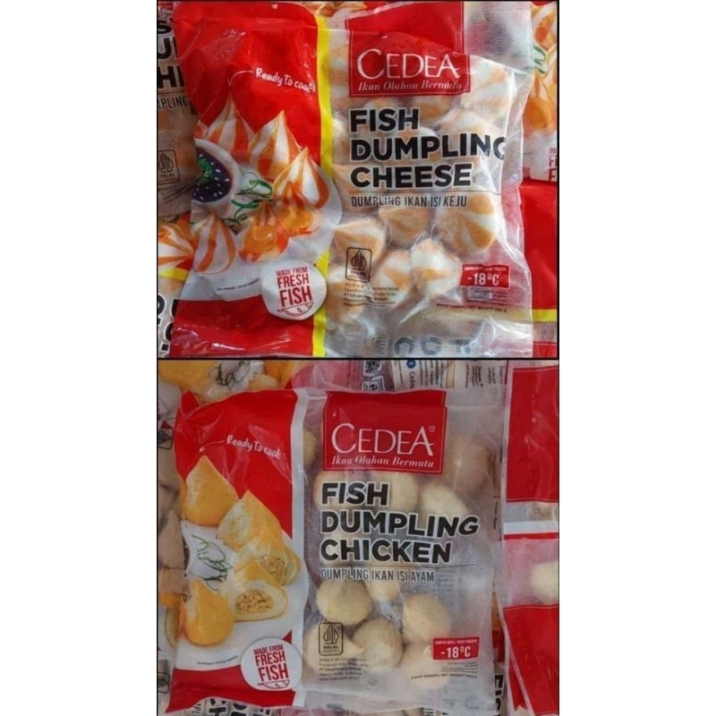 

Cedea Dumpling keju 500 gr , Cedea Dumpling Ayam 500gr