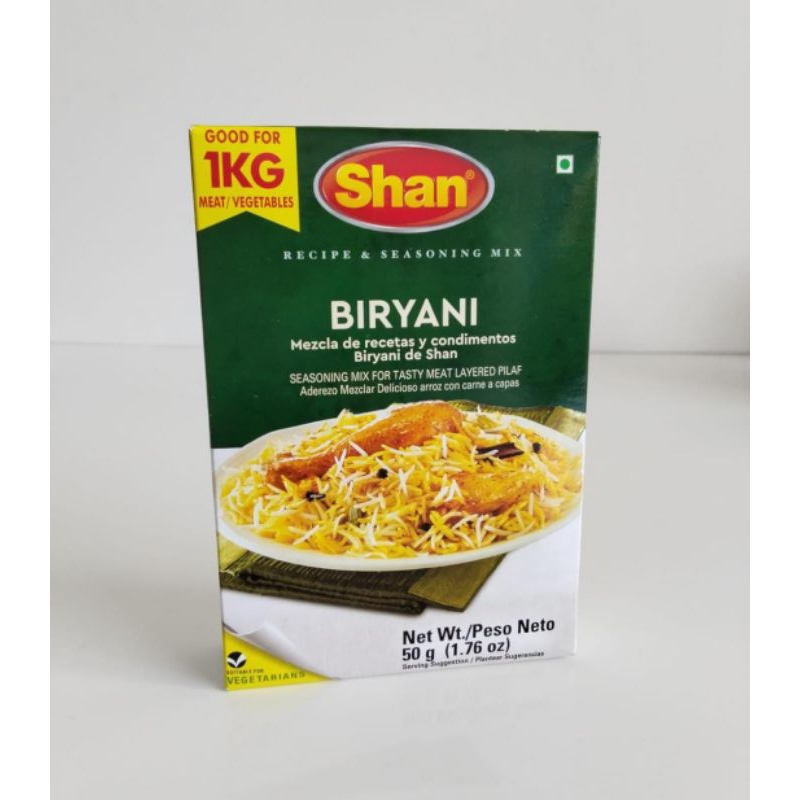

Bumbu Biryani SHAN atau SHAN Biryani atau Biryani Masala