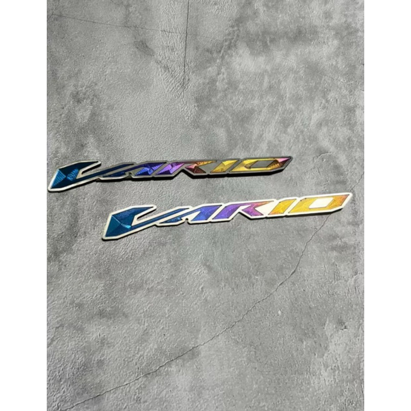 emblem vario titanium original vietnam