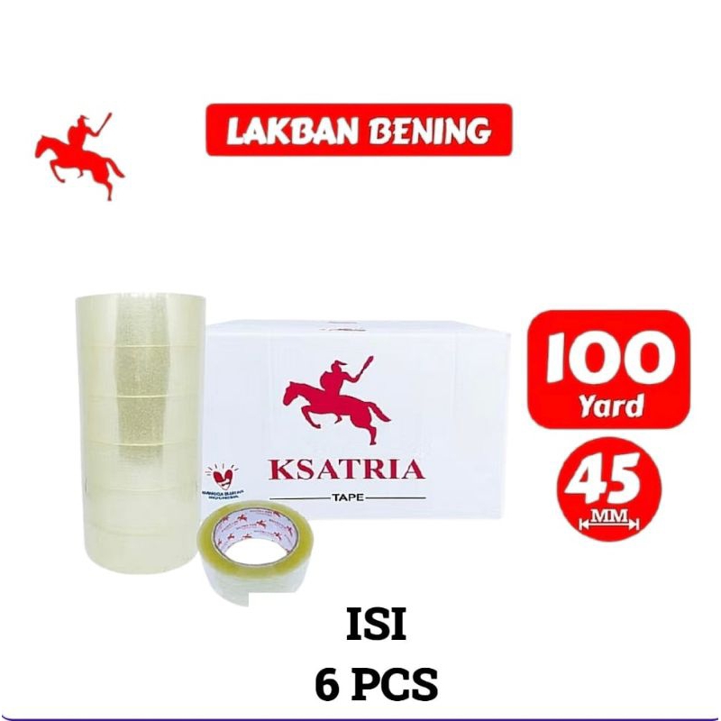 LAKBAN KSATRIA TAPE 45X100YAR