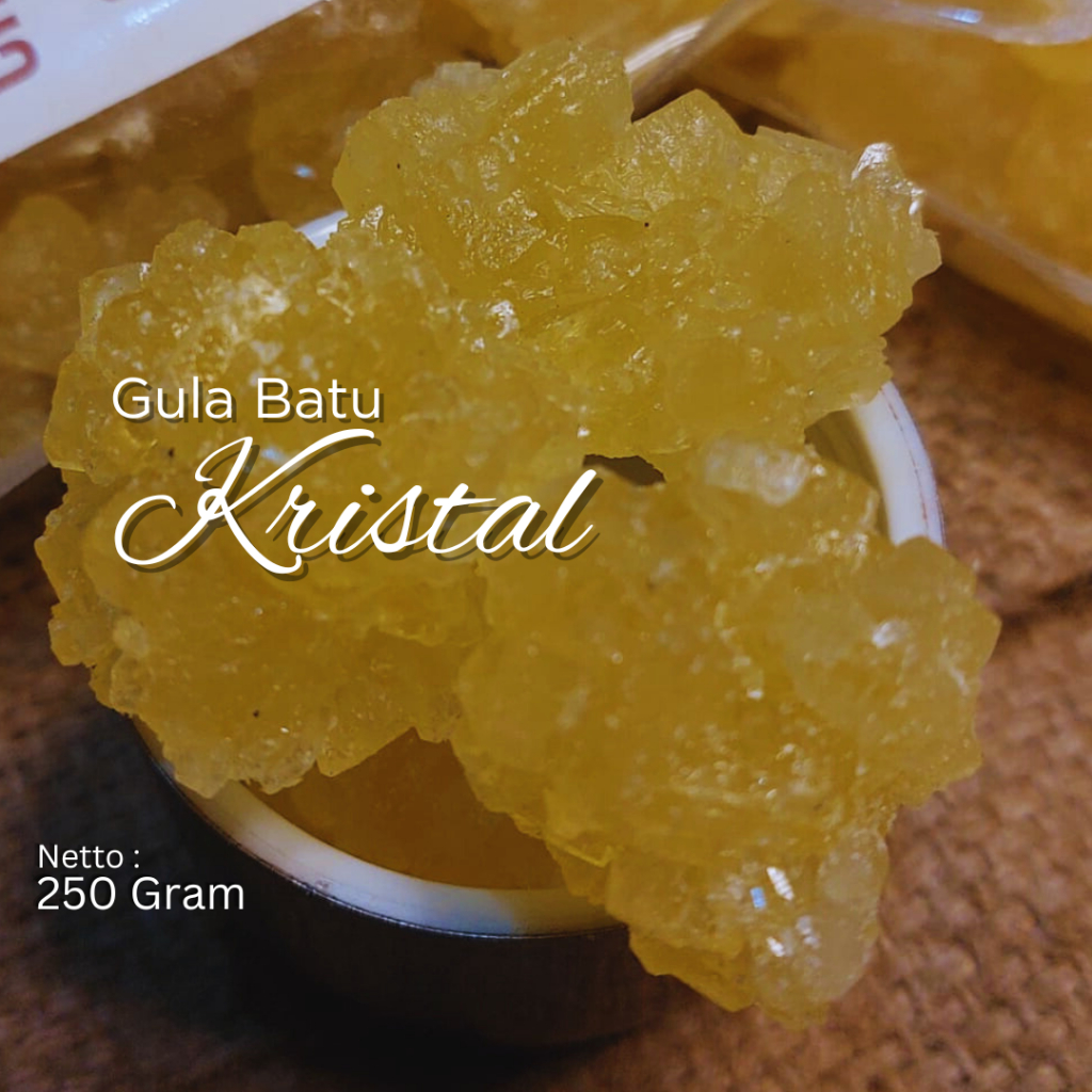 

Gula Batu Asli Kristal Kuning Khas Angkringan Jogja