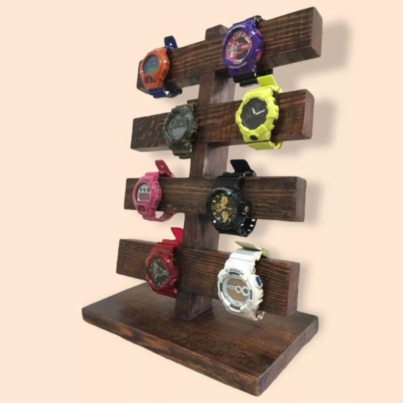 PAJANGAN JAM TANGAN STAND JAM DISPPLAY JAM RAK JAM TANGAN TEMPAT JAM WADAH JAM PENJANGGA JAM TANGAN 