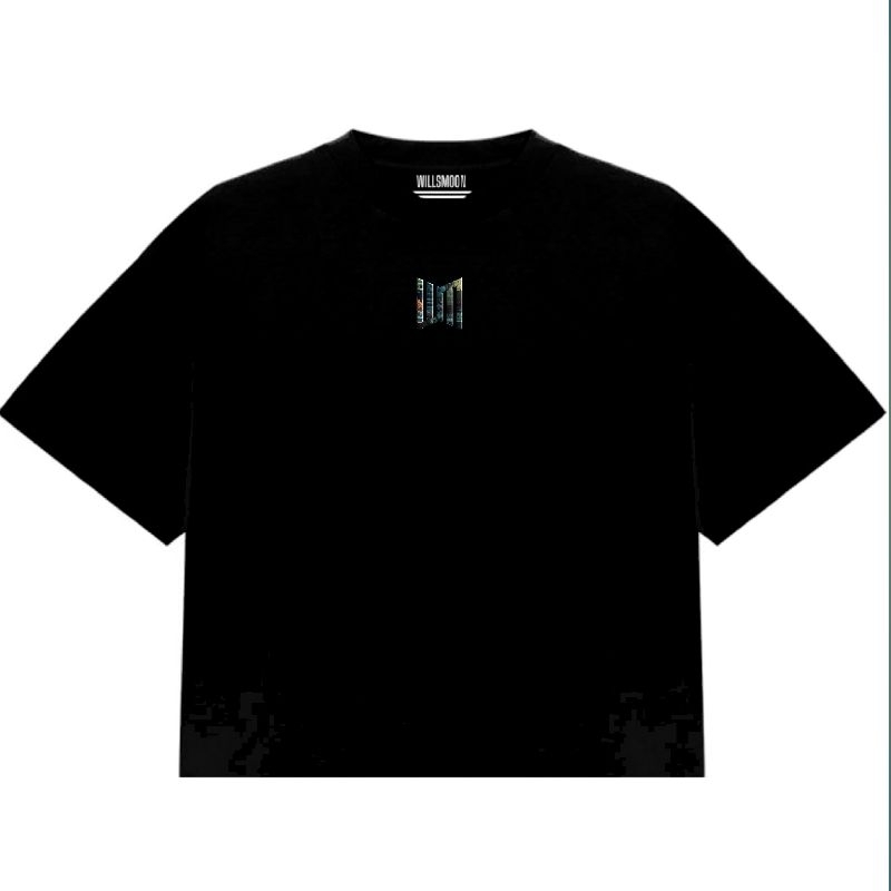Willsmoon Heavy weight | Oversized boxy tee | Logo texture