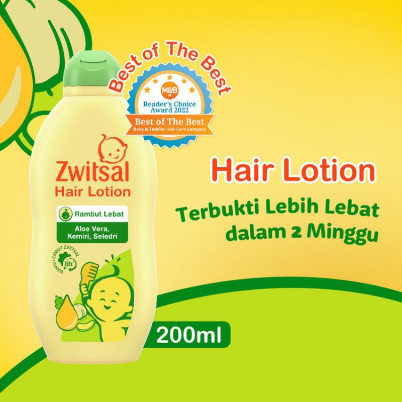 Zwitsal Baby Hair Lotion 200ml